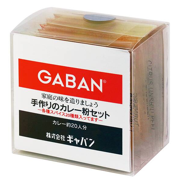 GABAN 手作りのカレー粉セット 100g/12